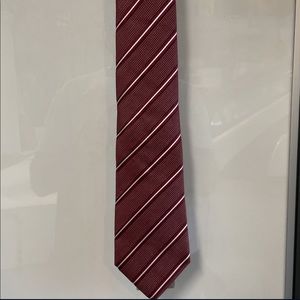 Armani Collezioni New Brown and White Tie